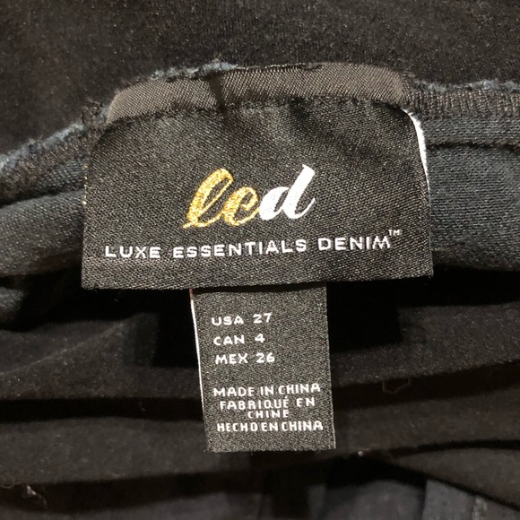 Pea in the Pod black maternity skinny jeans, size 27 - Picture 3 of 3